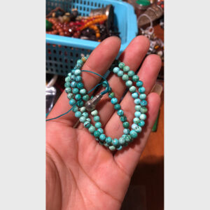 Chuỗi lam ngọc thiên nhiên mini cỡ nhỏ