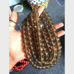 Chuỗi lưu li trong mờ sần cỡ lớn hạt già