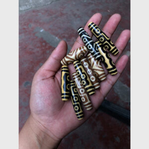Dzi bead old plastic 9 mắt, 8 mắt, 5 mắt, 3 mắt