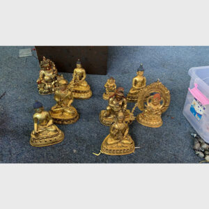 Khách đã thỉnh: bộ 9 tượng cổ mật tông Tây Tạng