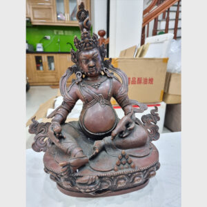 Tôn tượng ngài Hoàng Thần Tài Zambala cỡ lớn từ Tibet