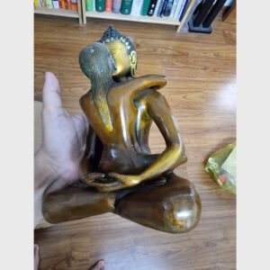 Tượng ngài Phổ Hiền phối ngẫu cỡ lớn Nepal chất đồng đẹp