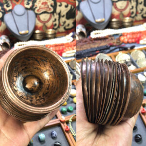 Bộ chén đồng cổ cúng dường nước bày ban thờ từ Tibet