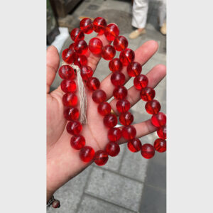 Chuỗi lưu li đỏ cổ hạt lớn từ Tibet