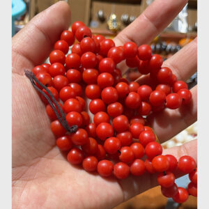 Chuỗi lưu li đỏ hạt lớn chất đẹp
