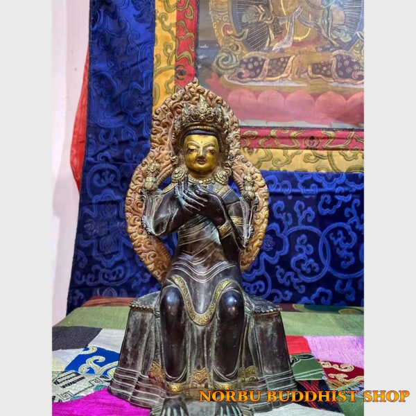 Khách đã thỉnh: tượng cổ ngài Di Lặc Kim Cang Thừa