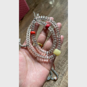 Chuỗi hạt dẹt pha lê cổ chất đẹp