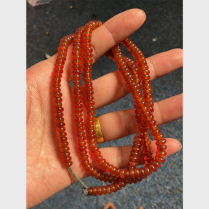 Chuỗi mã não trong hạt dẹt chất đẹp