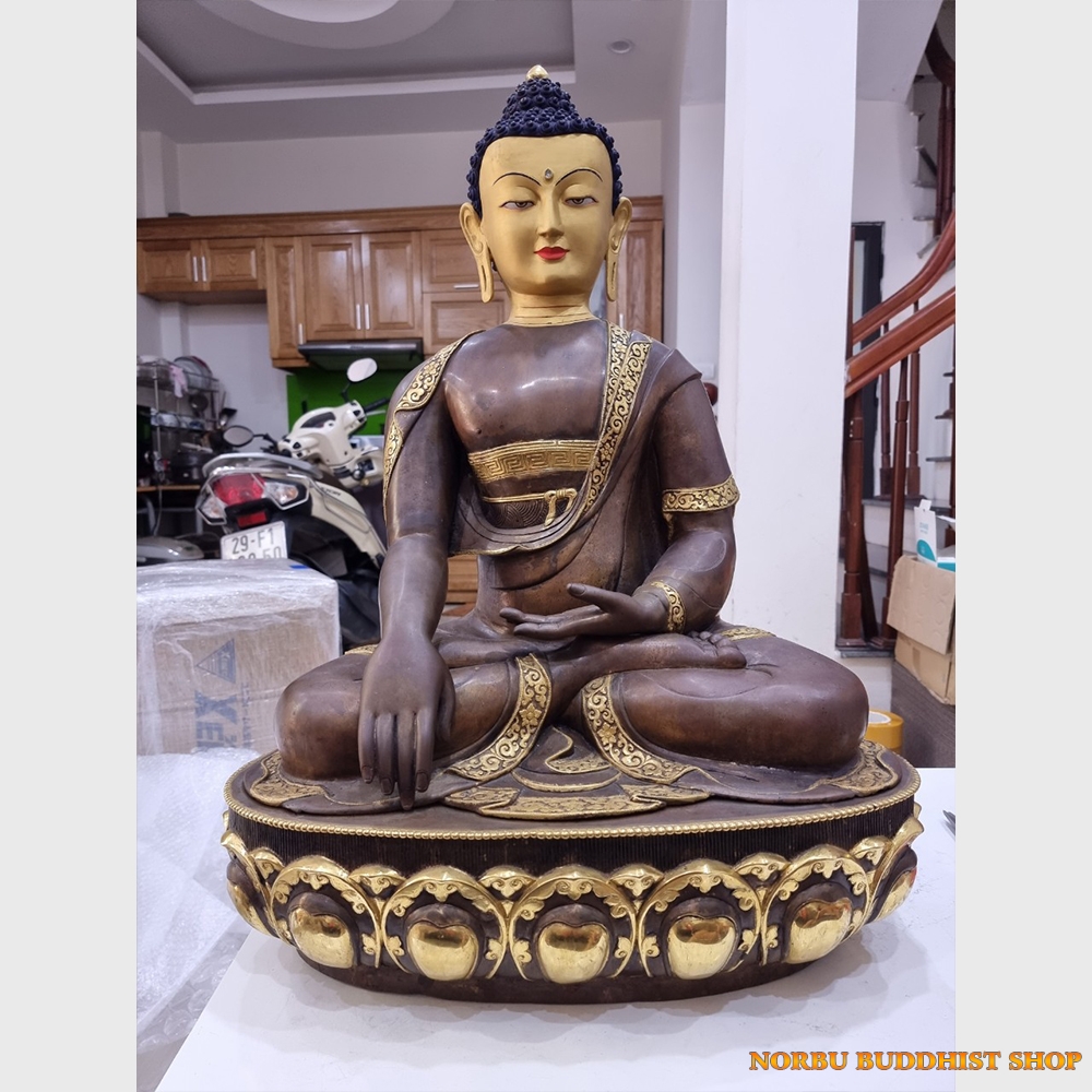 Khách đã thỉnh: Tượng cổ Đức Phật cỡ lớn 80cm