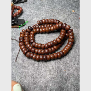 Chuỗi hạt bồ đề mắt Phật mài 2 đầu cổ 30 năm