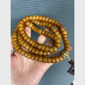 Chuỗi hạt bối bạch ngọc cũ chất đẹp đã lên màu và vân qua năm tháng