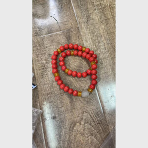 Chuỗi lưu li men đỏ hạt size lớn