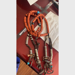 Chuỗi rễ san hô đỏ cổ gồm 4 túc số cổ từ Lhasa