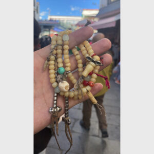 Chuỗi xương yak cổ 100 năm mix túc số thokcha lưu li