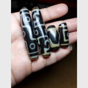 Dzi bead same old 3 mắt rồng 9 mắt 2 mắt thiên địa và răng hổ