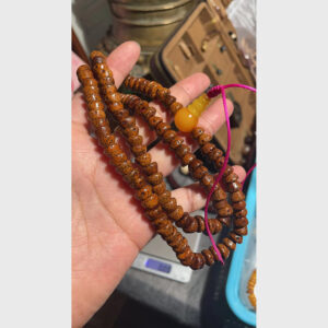 Chuỗi bồ đề tinh nguyệt hạt mài độc đáo