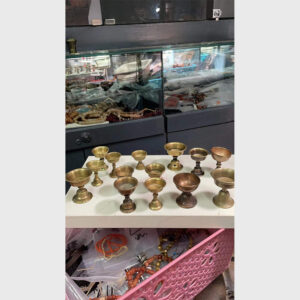 Bộ ly đồng cổ sưu tầm từ Tibet