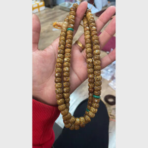 Chuỗi bồ đề tinh nguyệt già hạt trụ dẹt