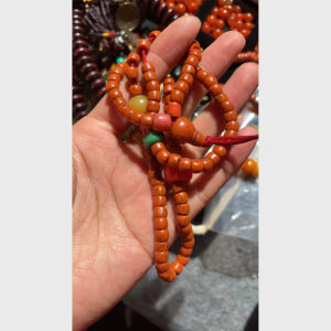 Chuỗi rễ san hô đỏ cổ lu thống nhỏ chất đẹp