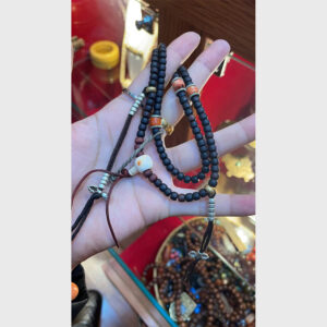 Chuỗi tử đàn cổ mix túc số và san hô cổ