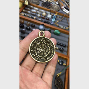 Cửu cung cổ 100 năm móc khóa đẹp