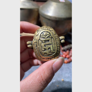 Hộp gau Tibet đồng chất đẹp