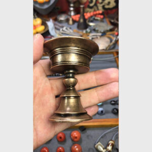 Ly đồng cổ 100 năm Tây Tạng màu nâu