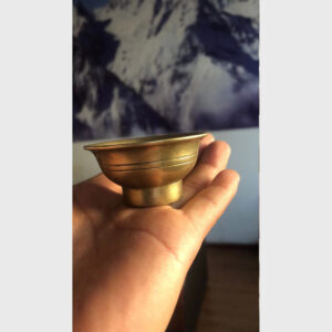 Ly đồng cổ đốt đèn bơ cốc lùn