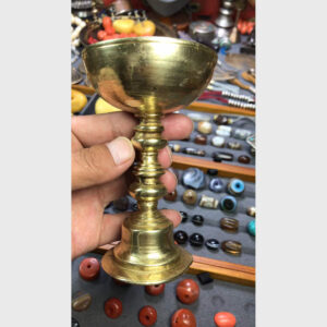 Ly đồng cổ 100 năm màu full gold cực hiếm