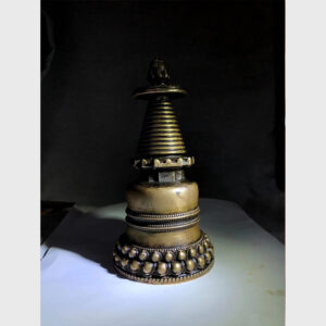 Tháp xá lợi Tây Tạng bằng đồng chất đẹp