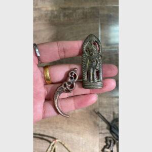 Thokcha từ Tibet mặt tượng và móc đồng