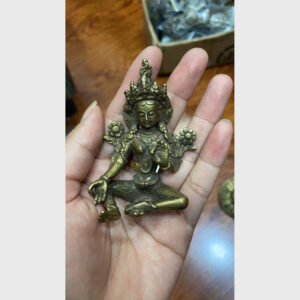 Tượng mini ngài Tara xanh