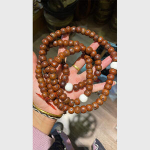 Chuỗi hạt bồ đề mắt Phật mài 2 đầu mix