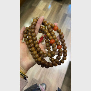 Chuỗi hạt bồ đề Phật nhãn mix liuli đỏ chất già