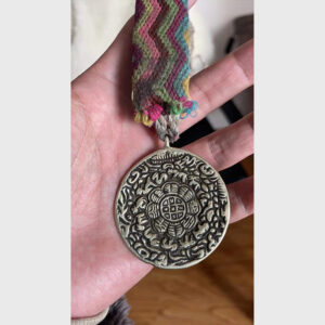 Cửu cung cổ 100 năm bản to đính dây