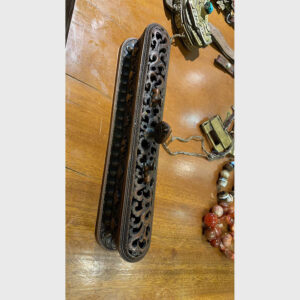 Lư hương đồng đốt hương que ngang Tibet