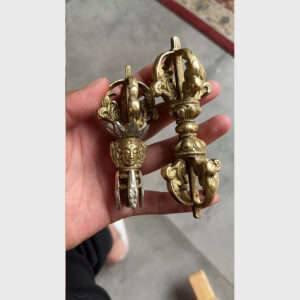 Bộ đầu chuông và chày kim cương Tibet sưu tầm