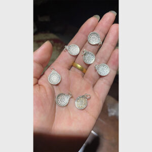 Charm bạc cửu cung mini chất đẹp