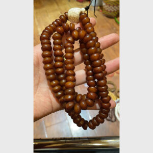 Chuỗi hạt bối mài bo góc chất đẹp già bóng dầu