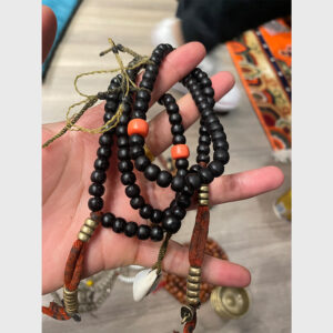 Chuỗi hạt tử đàn cổ mix túc số