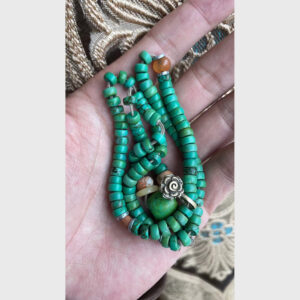 Chuỗi lam ngọc nhỏ xinh hạt dẹt từ Lhasa