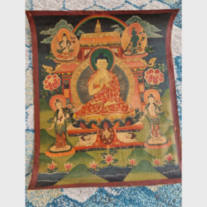 Thangka cổ ngài Đại Nhật Như Lai