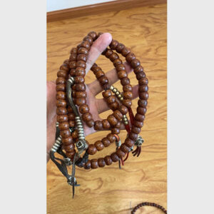 Chuỗi bồ đề mắt Phật cổ mix 3 bộ túc số sưu tầm