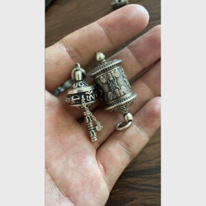 Kinh luân bạc mini từ Lhasa