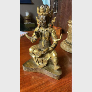 Tôn tượng ngài Hoàng Thân Tài diện hiếm gặp